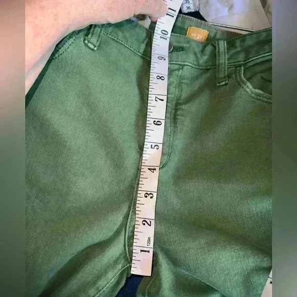 Anthropologie Pilcro & the Letterpress stet size 32 loden green jean. - Picture 13 of 15